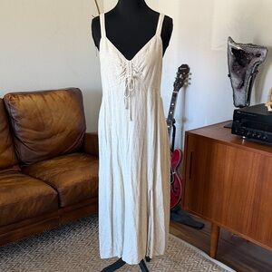 Gentle Fawn Cream Maxi Dress